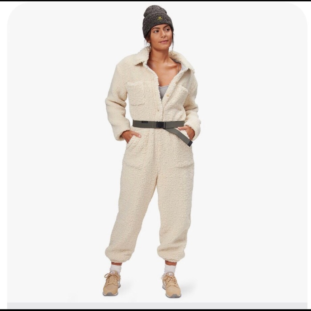 Sherpa Jumpsuit Emerald